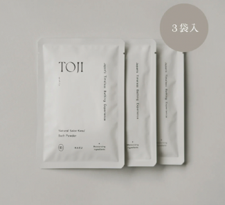 TOJI 酒粕バスパウダー 粕 -HAKU- 3包入り