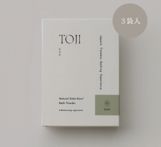 TOJI 酒酒粕バスパウダー 杜 -MORI- 3包入り