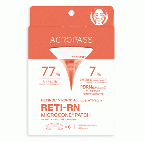 acropass【PDRN×レチノール配合！】レチアールエヌ スリムパッチ（目元・ほうれい線用）