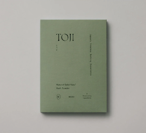 TOJI 酒酒粕バスパウダー 杜 -MORI- 箱入り