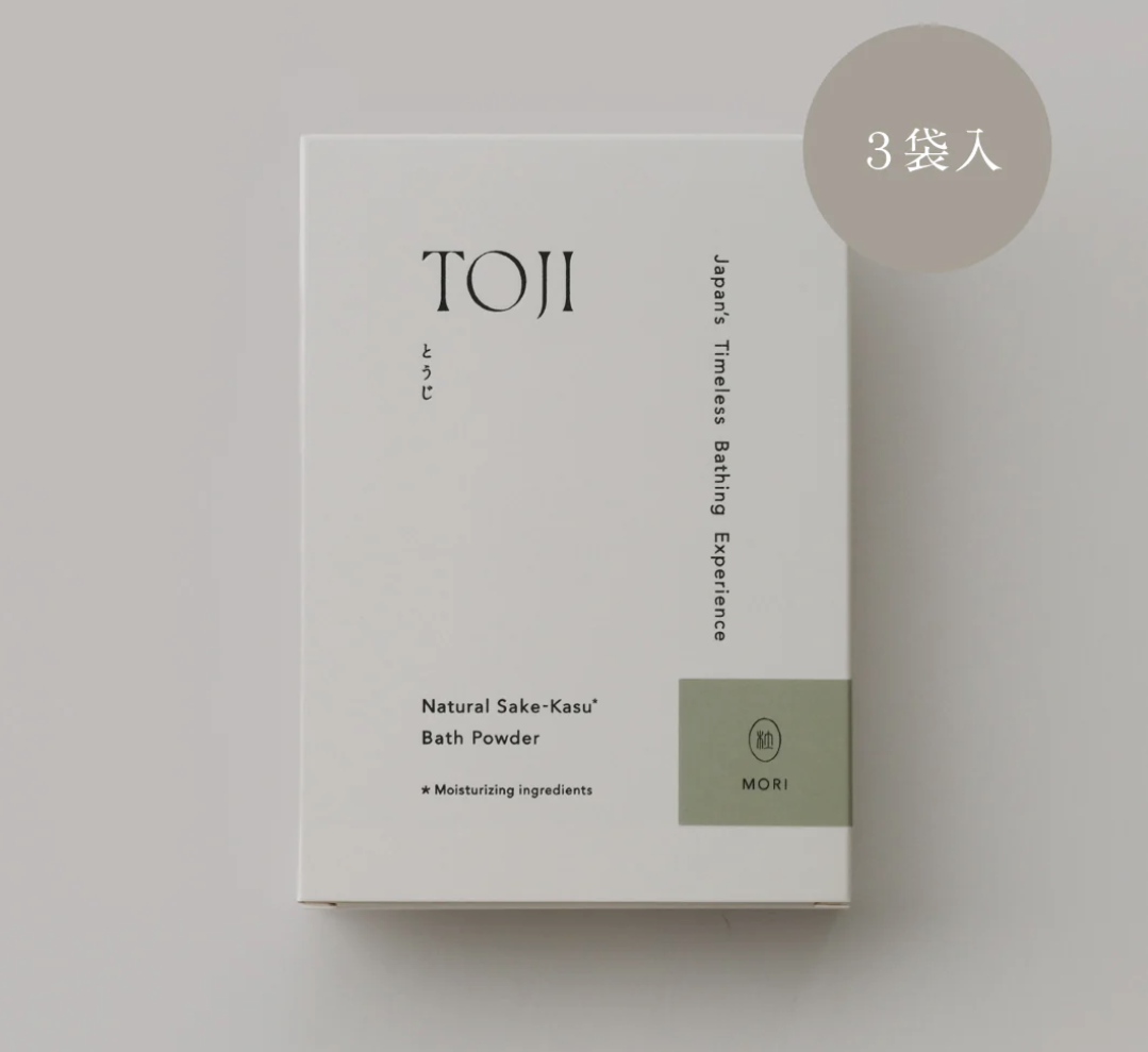 TOJI 酒酒粕バスパウダー 杜 -MORI- 3包入り