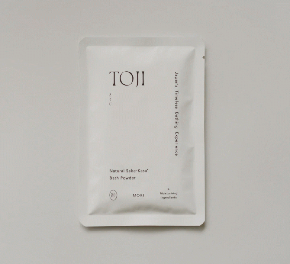 TOJI 酒酒粕バスパウダー 杜 -MORI- 3包入り