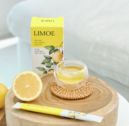 【LIMOE】韓国美容系インフルエンサーJさん監修！韓国オーガニックレモンスティック14包入り